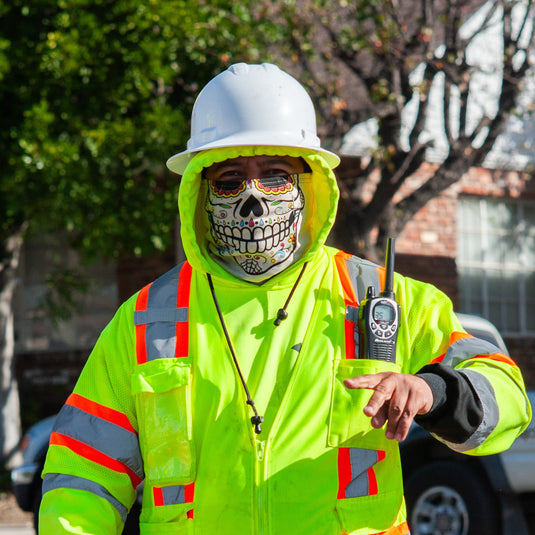 Candy Skull FR Face Muffler