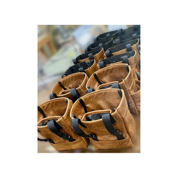 LEATHER BASIC "B" DITTY BAG