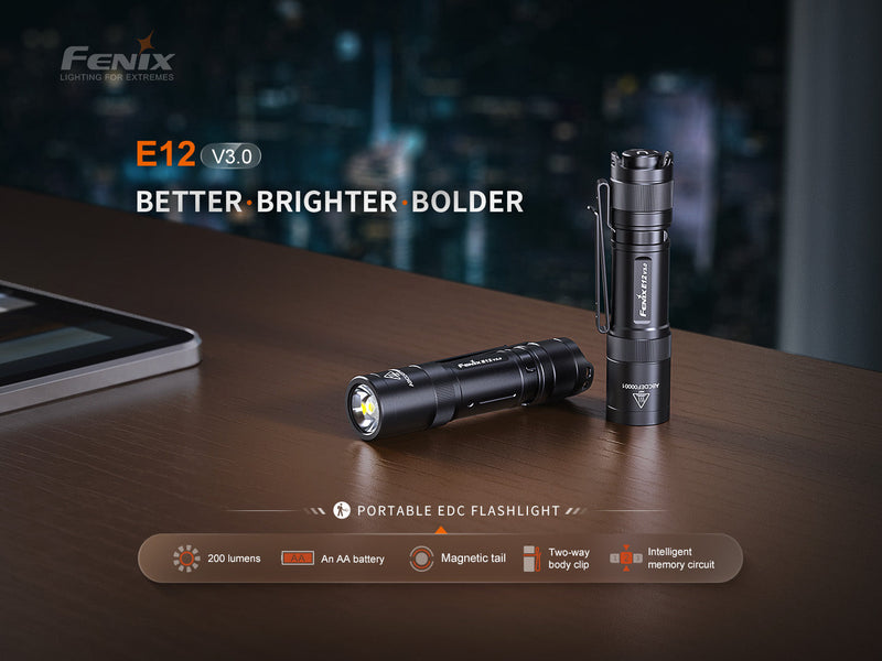 Load image into Gallery viewer, Fenix E12 V3 Portable EDC Flashlight
