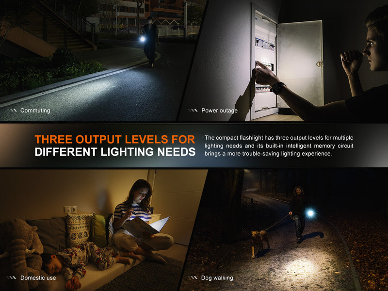 Load image into Gallery viewer, Fenix E12 V3 Portable EDC Flashlight
