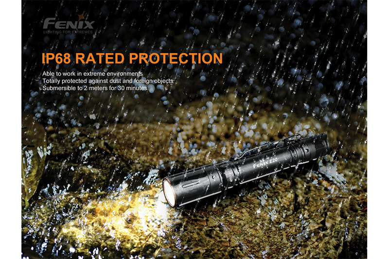 Load image into Gallery viewer, Fenix E20 V2.0 EDC Flashlight - 350 Lumens
