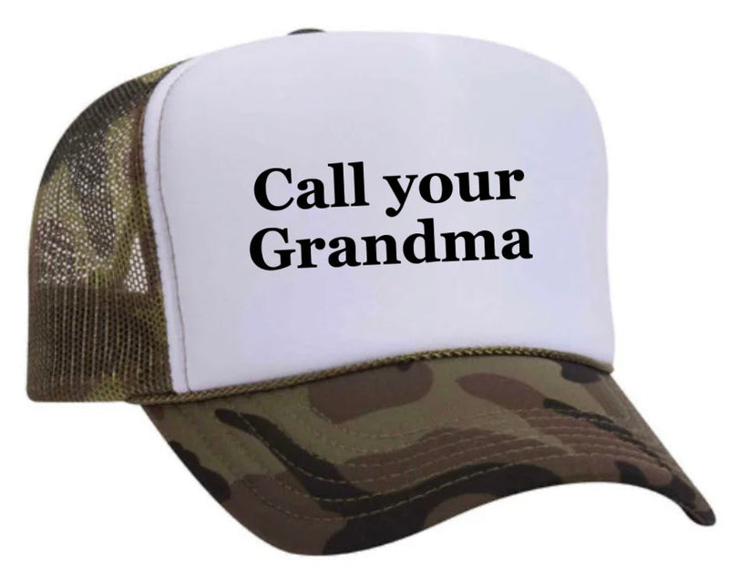 Load image into Gallery viewer, Call Your Grandma Trucker Hat
