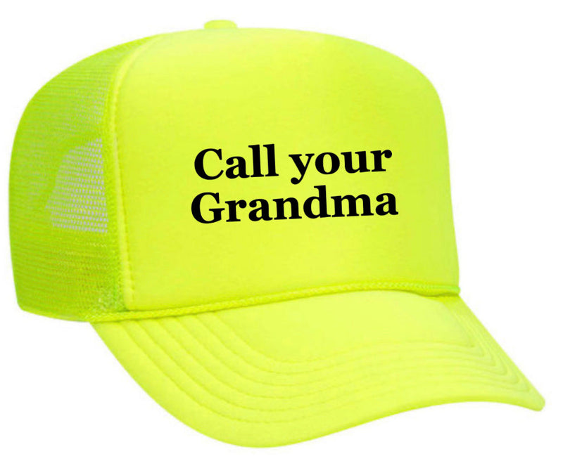 Load image into Gallery viewer, Call Your Grandma Trucker Hat
