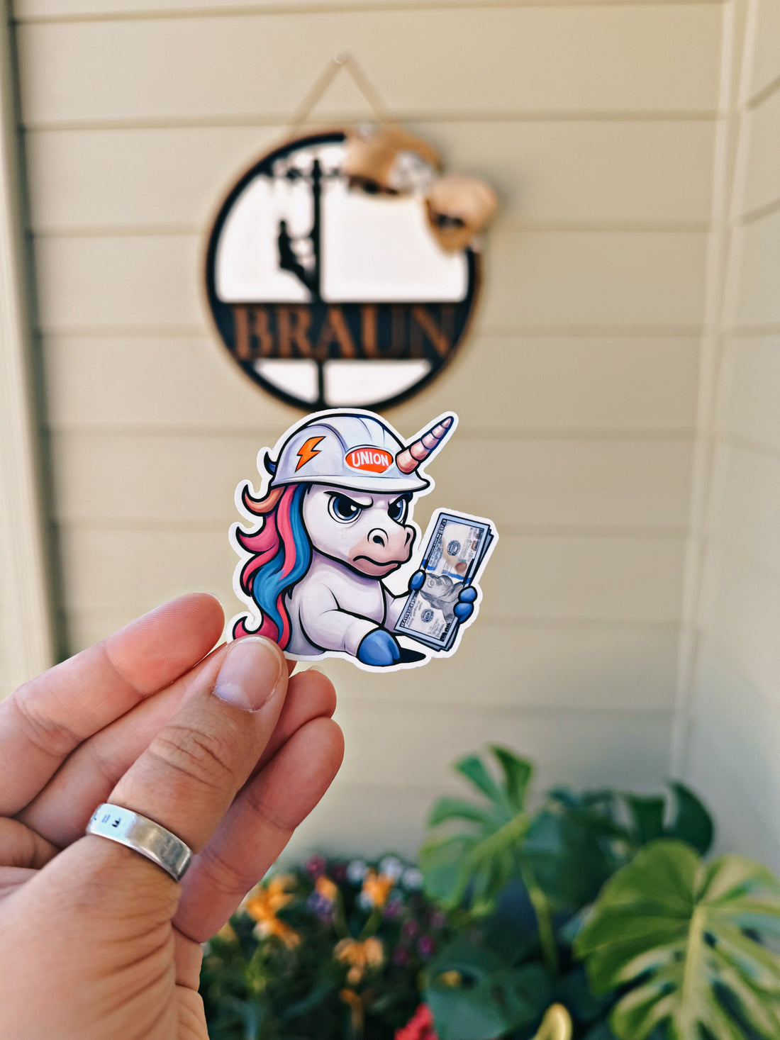 Hard hat stickers (Lineman 12 pack)