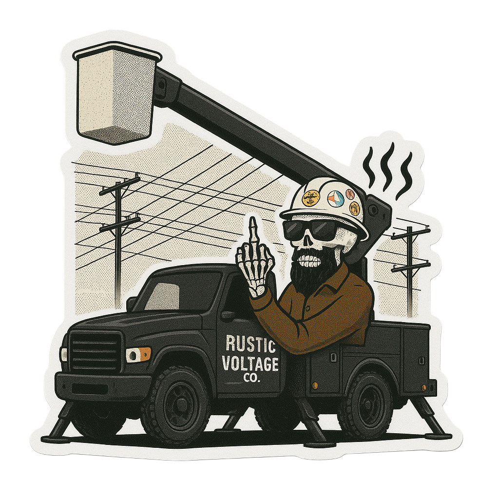 Blackout Bucket truck