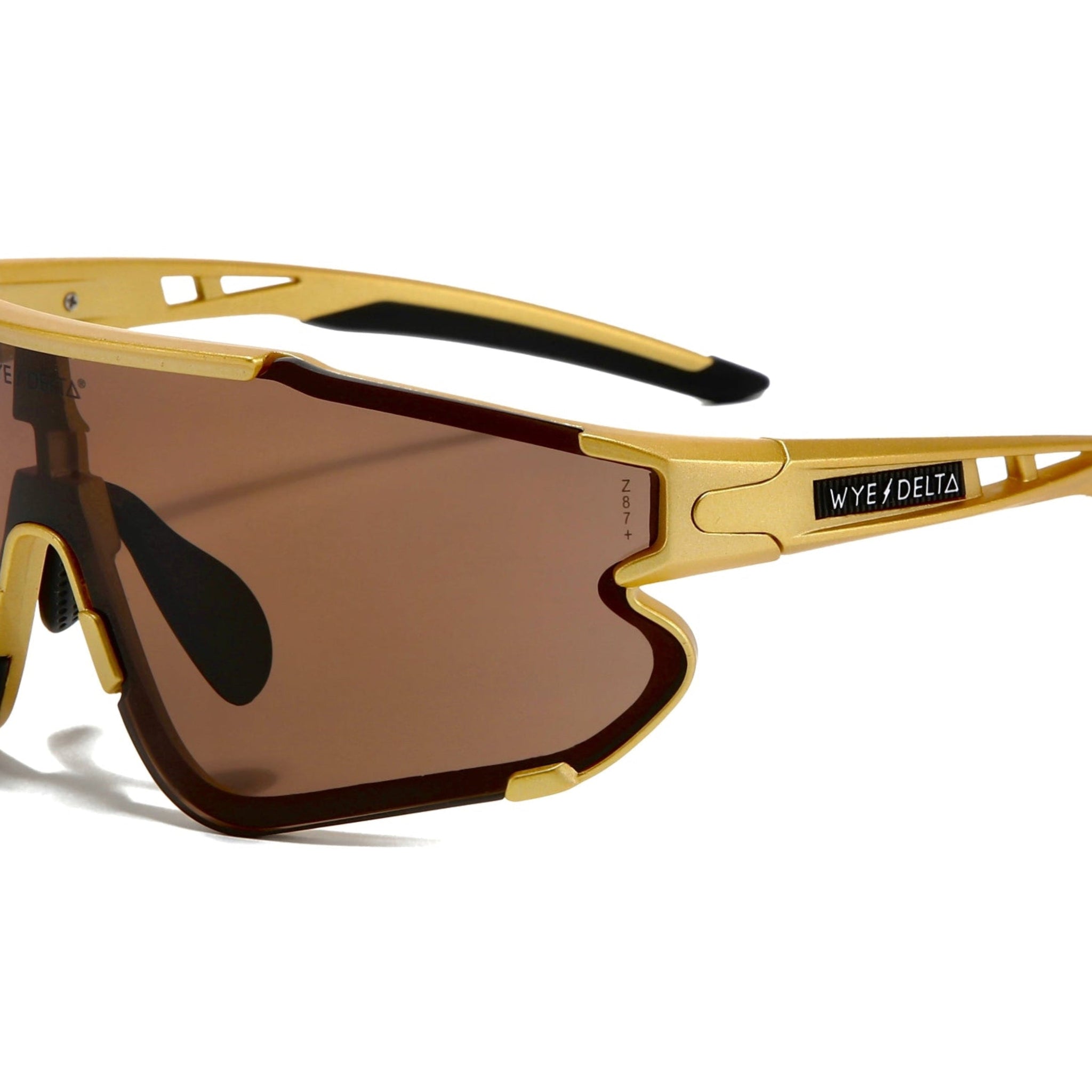 Z87+ HiViz Matte Gold Polarized