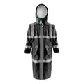 EXTREME GORE-TEX PYRAD® CAT 3 FR/ARC Rated Breathable Rainwear Trench Coat Black
