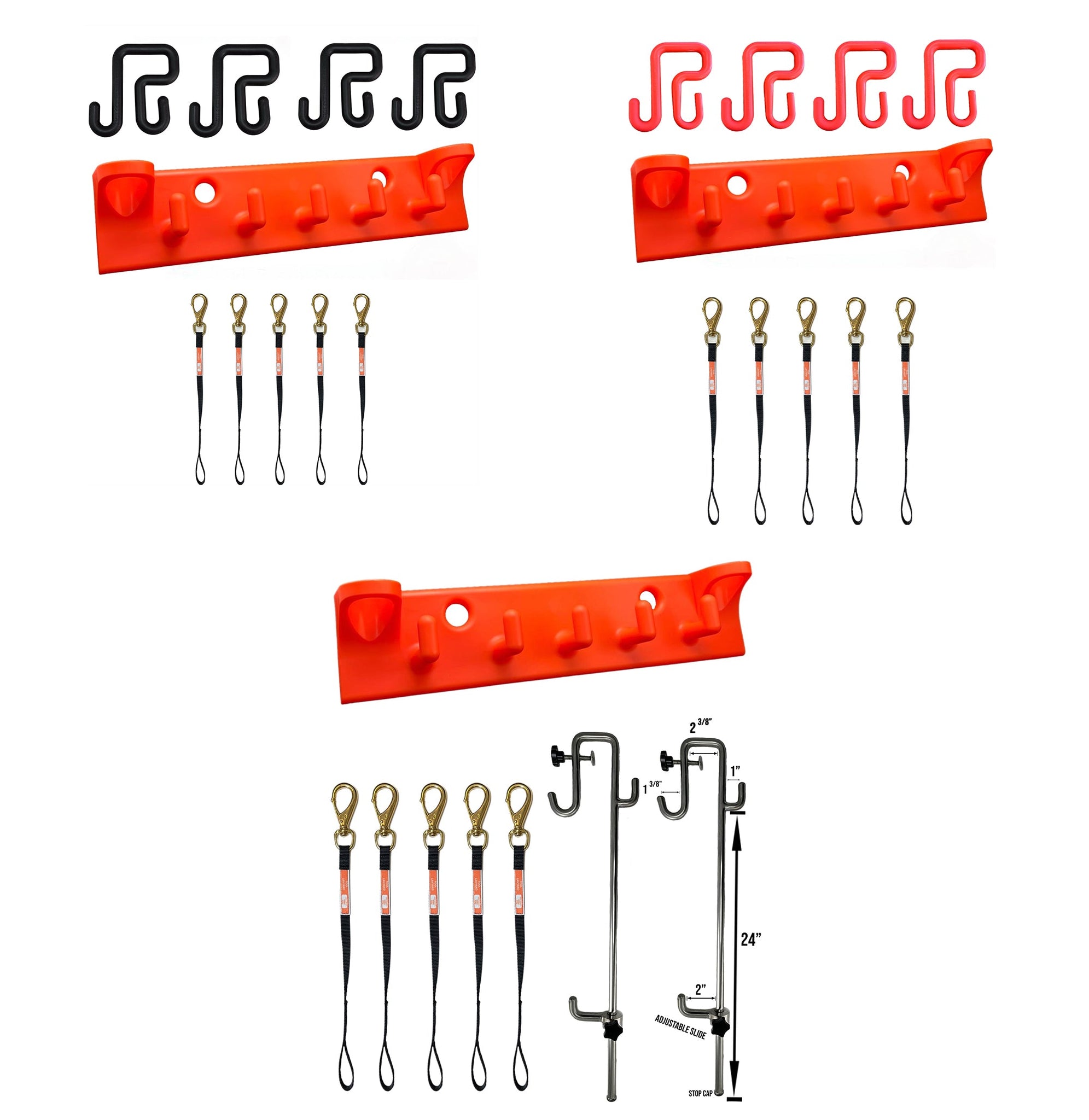 Efficiency Bundles with Hooks and Lanyards