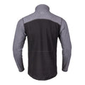 Elements Lite Surge 1/4 Zip Pullover | Back View | Black & Gray