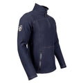 Elements Lite Surge 1/4 Zip Pullover | Side Angle View | Navy