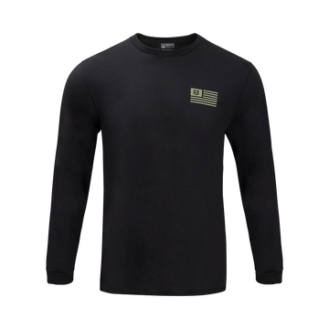 ENSIGN LONG SLEEVE TEE - Black / XXL