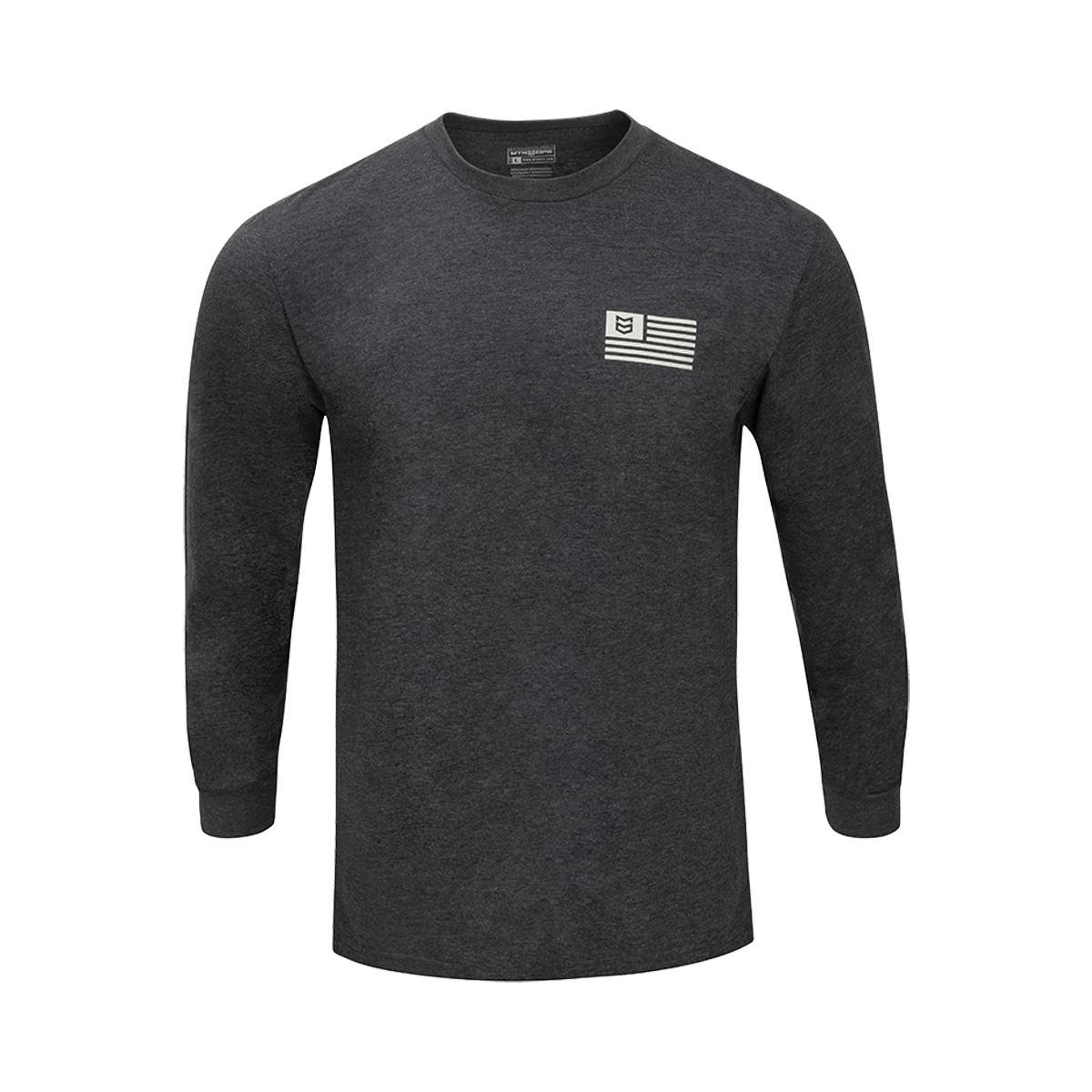 ENSIGN LONG SLEEVE TEE - Charcoal / XXL