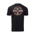 EURO LOCKUP TEE - Black / 3XL