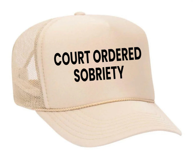 Load image into Gallery viewer, Court Ordered Sobriety Trucker Hat
