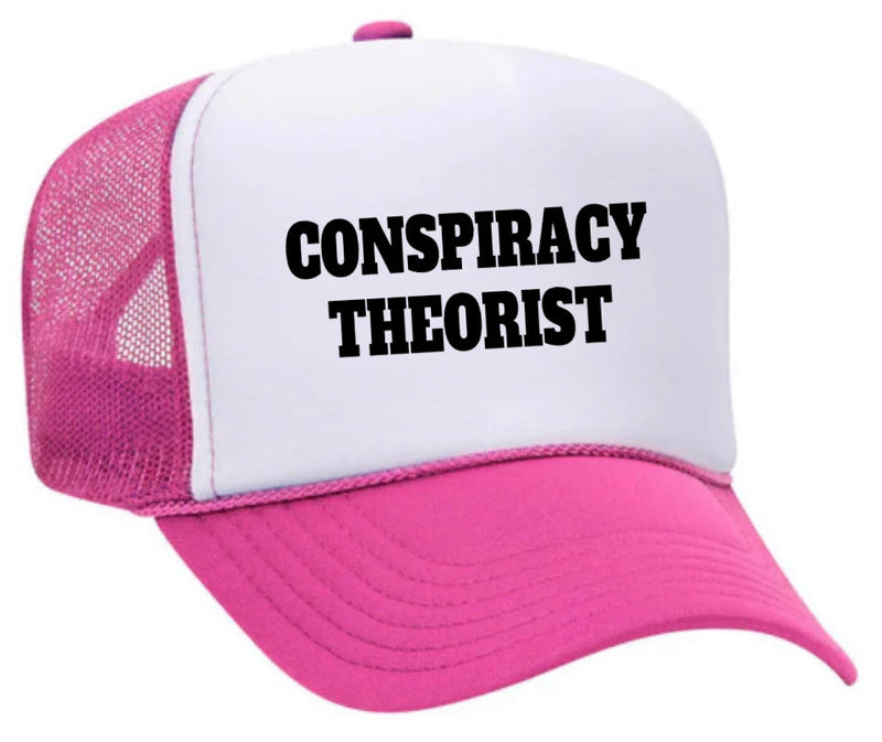 Load image into Gallery viewer, Conspiracy Theorist Trucker Hat

