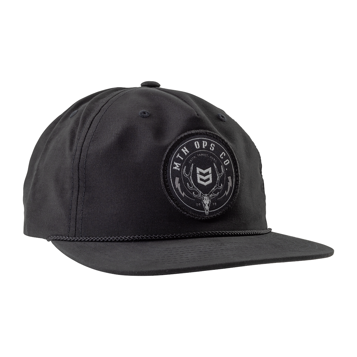 FAITH. FAMILY. HUNT. HAT - Black