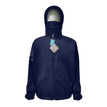 Neilsen FR/ARC Rated Navy Softshell Fleece Jacket made with PYRAD® WINDSTOPPER® Fabric by GORE-TEX LABS