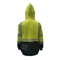 Neilsen FR/ARC Rated Hi-Vis Yellow/Black Softshell Fleece Hoodie made with PYRAD® WINDSTOPPER® Fabric by GORE-TEX LABS
