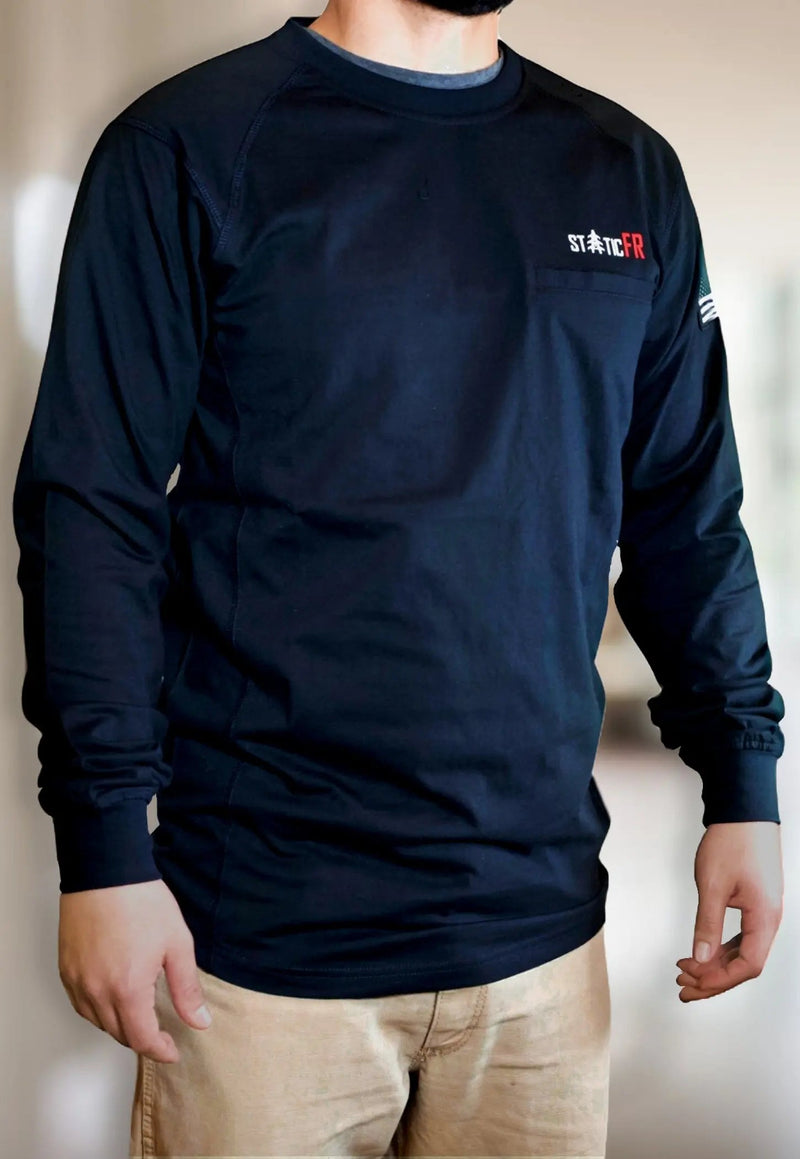 Load image into Gallery viewer, FR Crew Neck - Black
