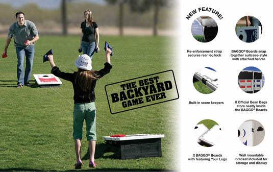 Line Roots Supply Cables Portable 2x3 Cornhole Bean Bag Toss Baggo Game