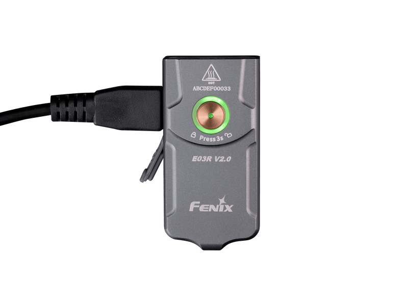 Load image into Gallery viewer, Fenix E03R V2 Keychain Flashlight
