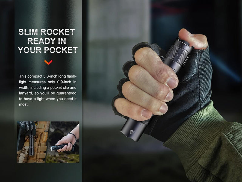 Load image into Gallery viewer, Compact Rechargeable Tactical Flashlight - PD35R
