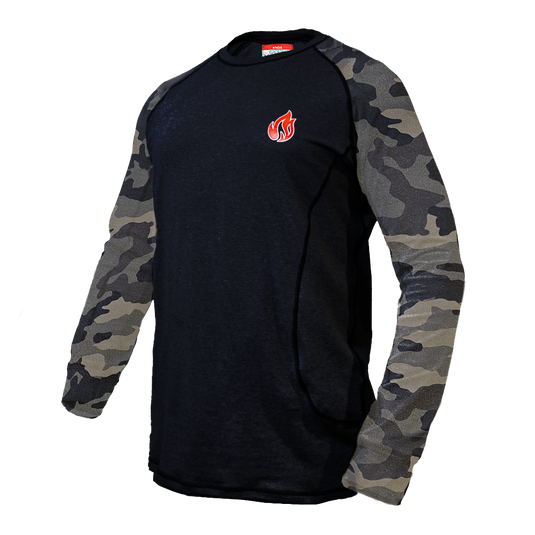 Knox FR Long Sleeve Crew Shirt - Camo