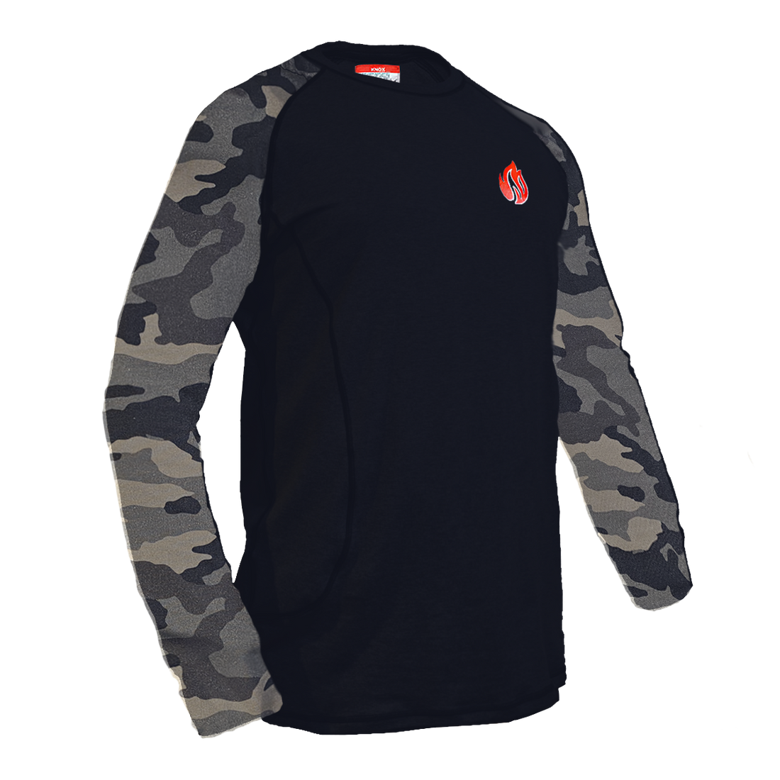 Knox FR Long Sleeve Crew Shirt - Camo