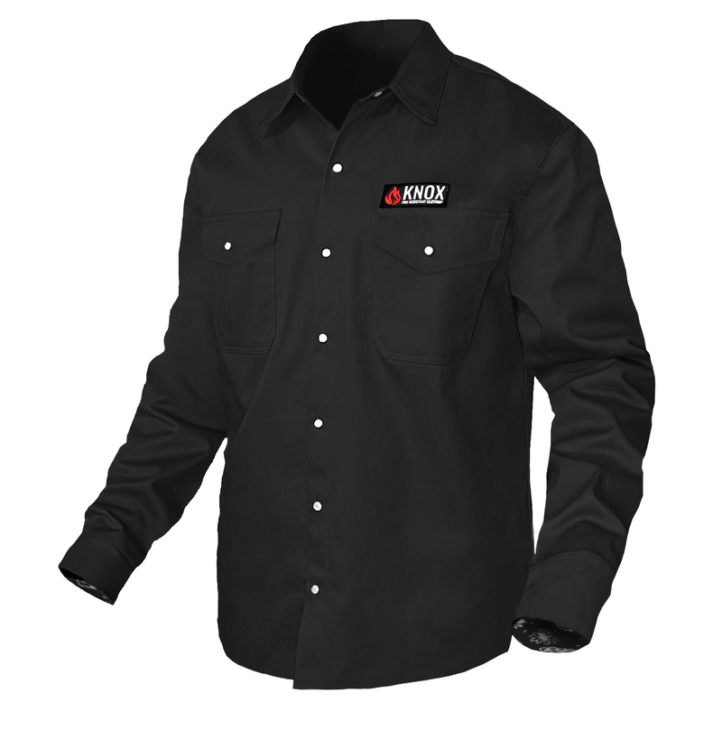 Load image into Gallery viewer, The Black Pearl Edition FR Shirt With Pearl Snap Buttons
