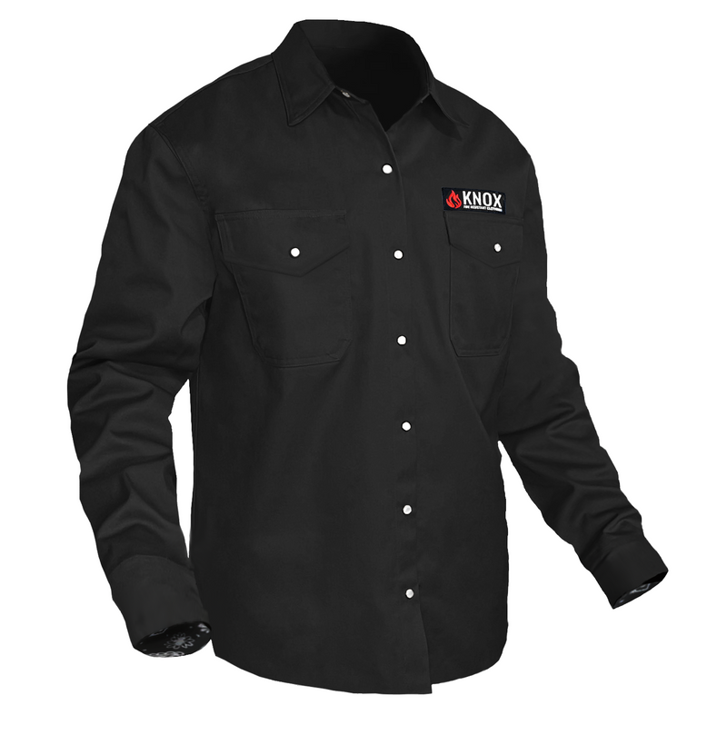 Load image into Gallery viewer, The Black Pearl Edition FR Shirt With Pearl Snap Buttons

