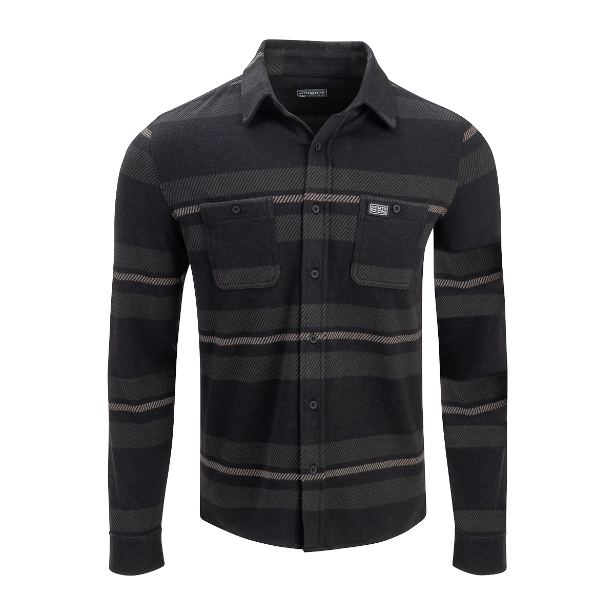FLEX FLANNEL - Charcoal / XXL
