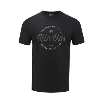 FOUNDATION TEE - Black / XXL
