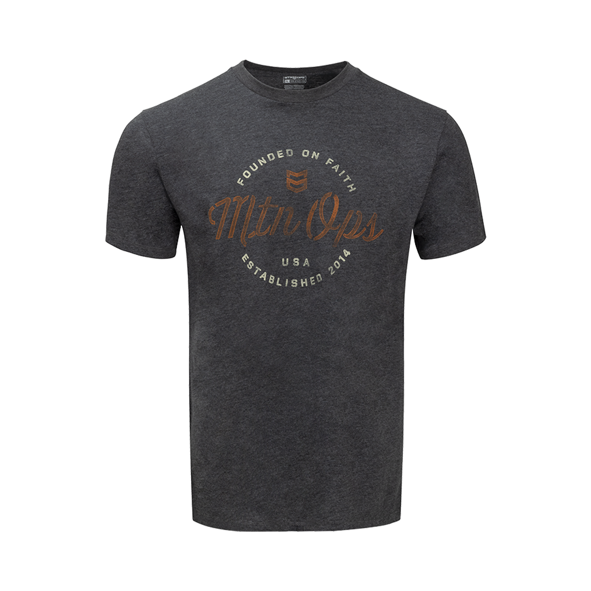 FOUNDATION TEE - Charcoal / XXL