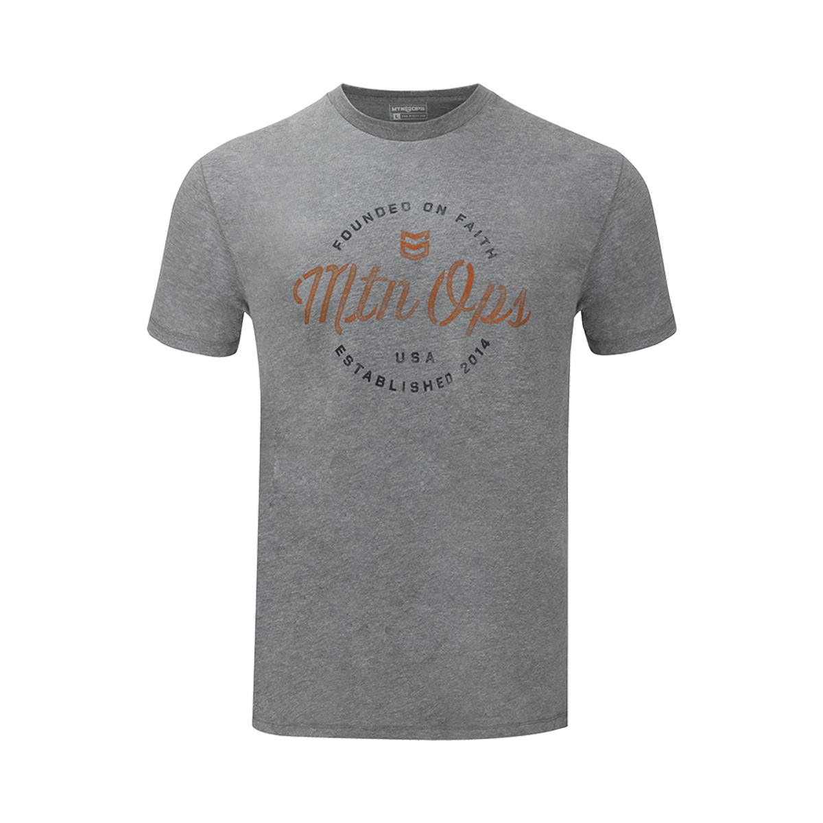 FOUNDATION TEE - Heather Gray / XXL