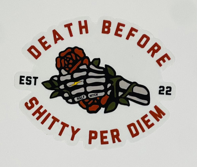 Load image into Gallery viewer, &quot;Shitty Per Diem&quot; Clear Sticker
