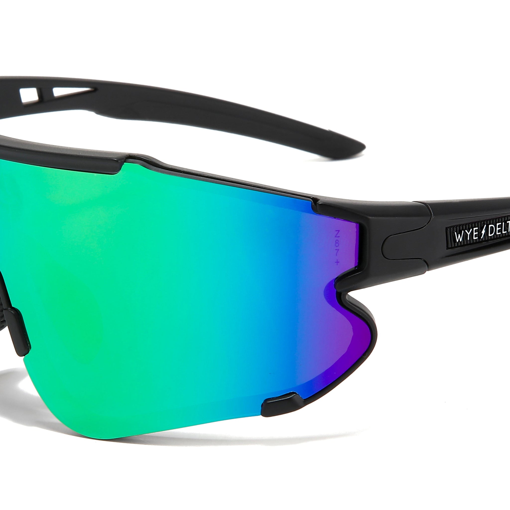 Z87+ HiViz Matte black Green Revo Polarized