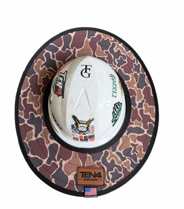 Duck Camo - Hard Hat Sun Shade Visor