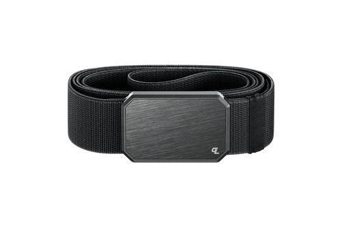 Groove Belt Gun Metal/Black