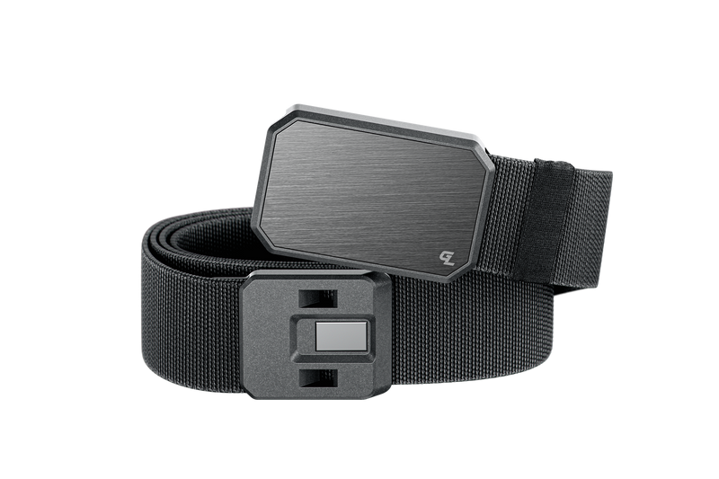 Load image into Gallery viewer, Groove Belt Gun Metal/Black
