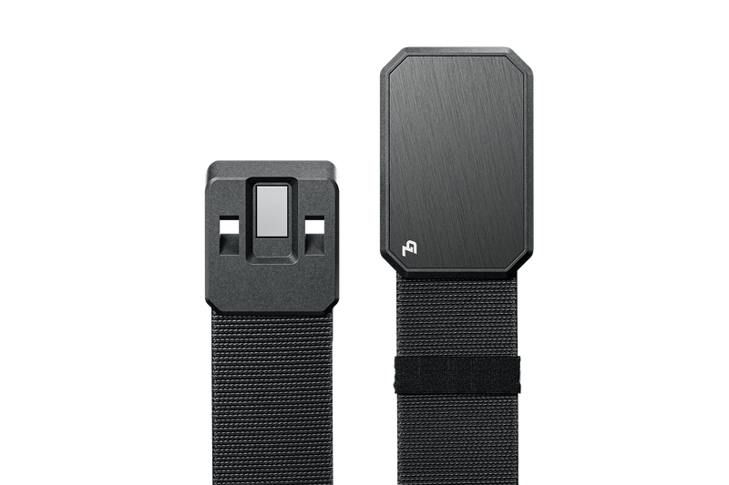 Load image into Gallery viewer, Groove Belt Gun Metal/Black
