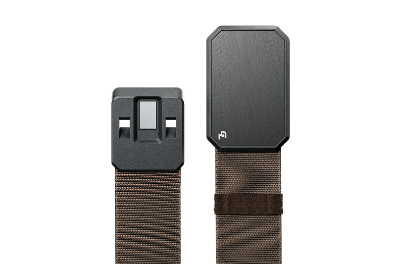 Load image into Gallery viewer, Groove Belt Gun Metal/Dark Earth
