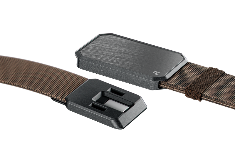 Load image into Gallery viewer, Groove Belt Gun Metal/Dark Earth
