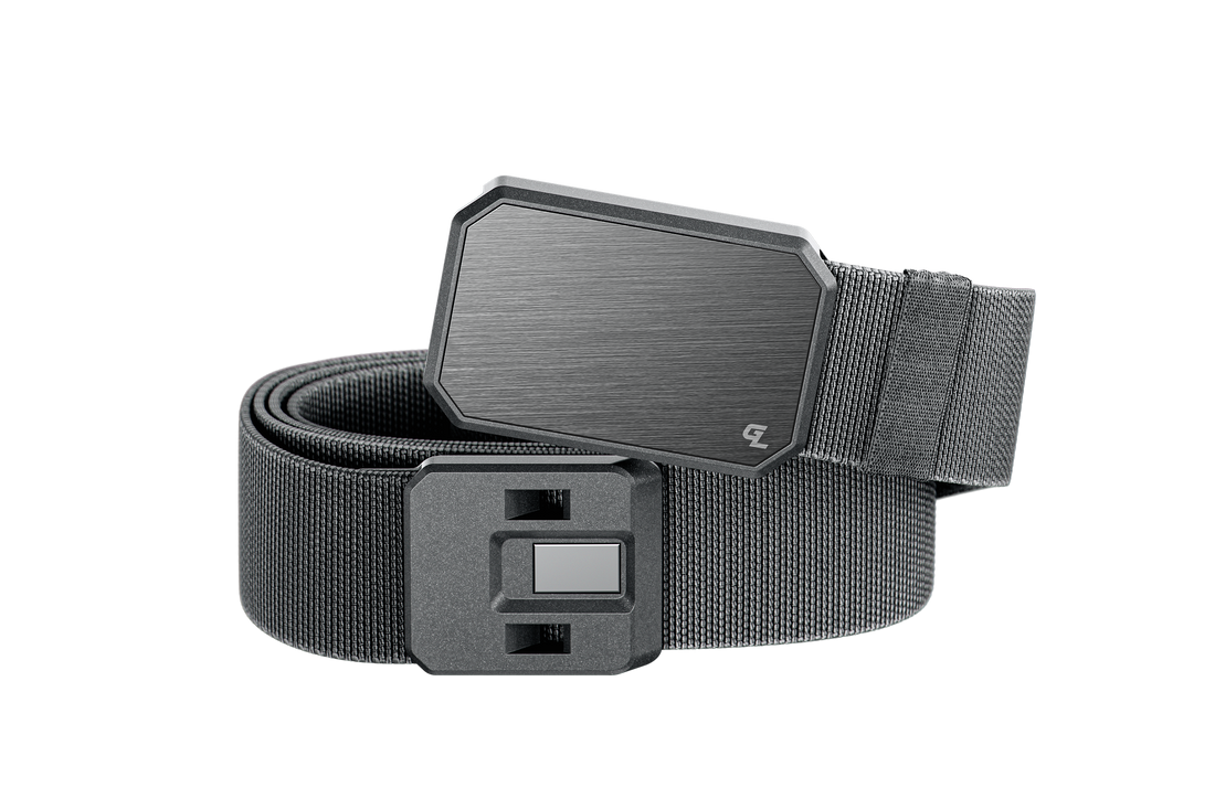 Groove Belt Gun Metal/Deep Stone