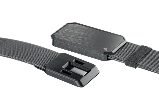 Groove Belt Gun Metal/Deep Stone