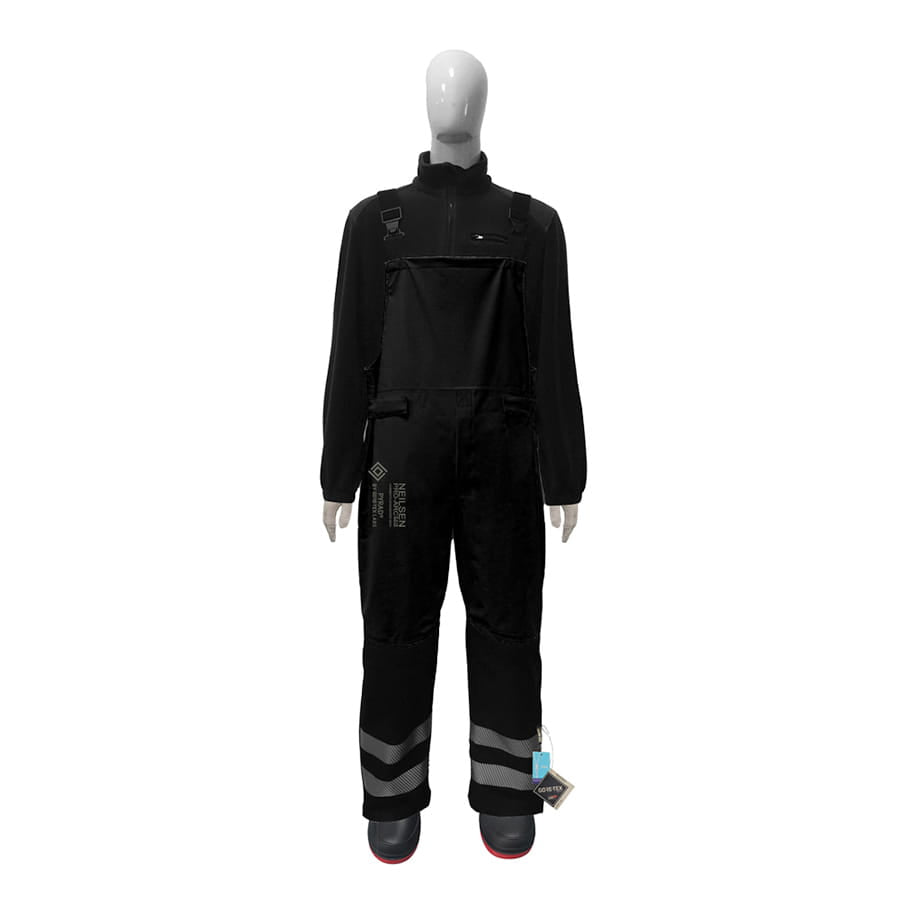 4SEASON GORE-TEX PYRAD® CAT 3 FR/ARC Rated Breathable Rainwear Bib Trouser Black