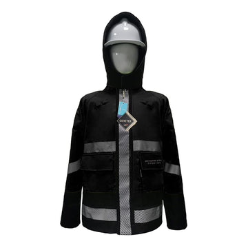 4SEASON GORE-TEX PYRAD® CAT 3 FR/ARC Rated Breathable Rainwear Coat Black