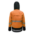 4SEASON GORE-TEX PYRAD® CAT 3 FR/ARC Rated Breathable High Visibility Rainwear Coat Orange/Black