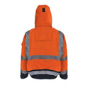 EXTREME GORE-TEX PYRAD® CAT 3 FR/ARC Rated Breathable High Visibility Rainwear Bomber Jacket Orange/Black