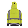 EXTREME GORE-TEX PYRAD® CAT 3 FR/ARC Rated Breathable High Visibility Rainwear Bomber Jacket Yellow/Black