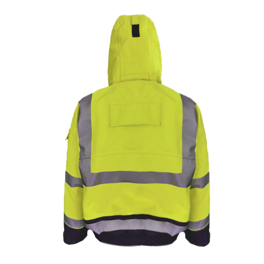 EXTREME GORE-TEX PYRAD® CAT 3 FR/ARC Rated Breathable High Visibility Rainwear Bomber Jacket Yellow/Black